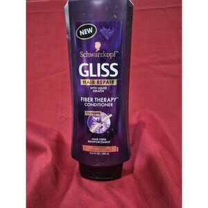 New Schwarzkopf Gliss Hair Repair Fiber Therapy Conditioner with Liquid Keratin